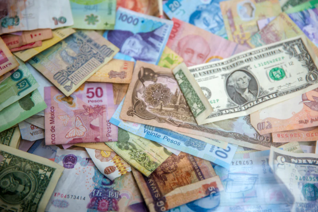 pile of mixed cash 